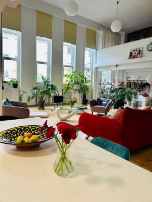 Zentrale 235m2 Loftwohnung mit Garten in Wuppertal Elberfeld