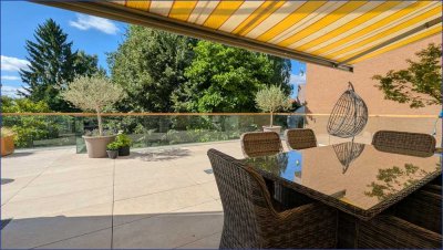 Exklusive Eigentumswohnung mit Wintergarten, XXL-Terrasse & Carport in Bochum-Harpen