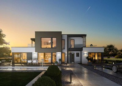 Exklusive Villa im Bauhausstil in Erlangen