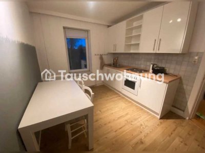 Tauschwohnung: 1 Zimmer Wohnung im Grünen gegen 2 Zimmer Wohnung