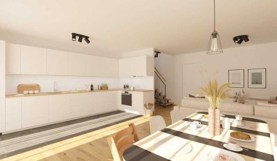 Komfortables Doppelhaus inkl. Garage und Wärmepumpe