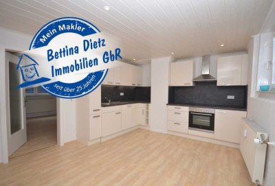 DIETZ: Neu renovierte 2-Zimmer-Erdgeschosswohnung mit Einbauküche nur 20m von der Römerstraße!