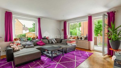 Tolle Lage in Gleidingen: 3-Zimmer-Wohnung, Loggia mit Abgang zum Garten sowie Stellplatz
