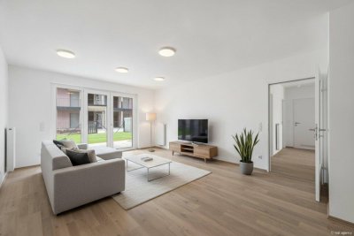 Provisionsfrei und Erstbezug! Besichtigungen sind auch am Wochenende möglich! „Viertel Grün“ Wiener Neustadt! - Baufeld 4 - 2 Zimmer