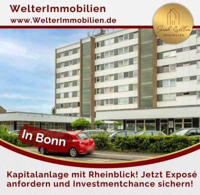Attraktive Kapitalanlage mit Rheinblick: Helle 2-Zimmerwohnung in gepflegtem Mehrfamilienhaus