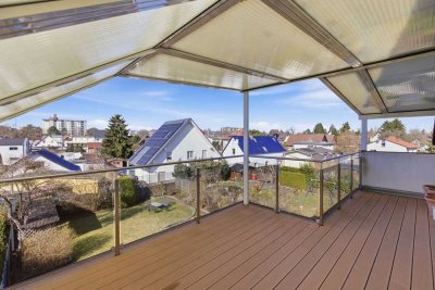 Dachgeschosswohnung mit Weitblick, Sonnenterrasse und angenehmer Wohnatmosphäre