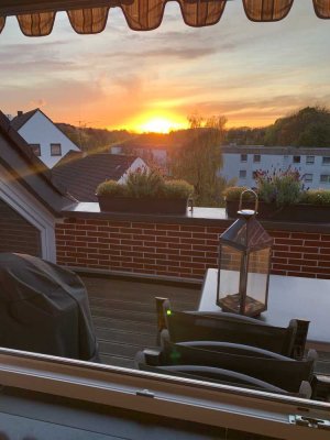 Schöne 4-Zimmer-Maisonette-Wohnung - Nähe Phoenix-See über den Dächern Dortmunds