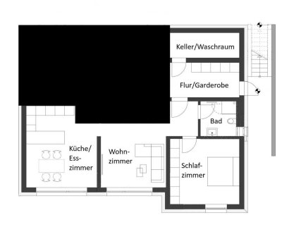 Helle 2,5-Zimmer-Wohnung mit Einbauküche in Ulm Böfingen, Neubau, Erstvermietung