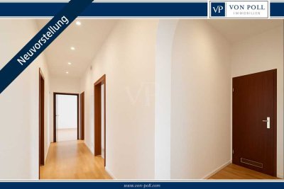 Lichtdurchflutete Altbauwohnung mit Balkon und Garage in ruhiger Lage