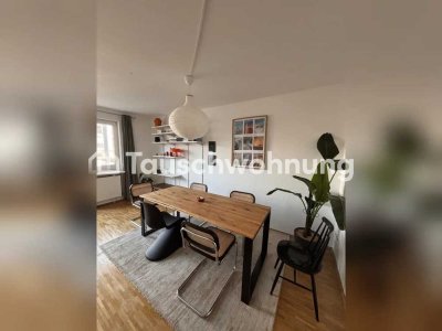 Tauschwohnung: Schöne 2 Zimmer Wohnung mit Dachterasse und TG Stellplatz