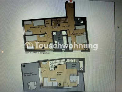 Tauschwohnung: 4-ZI Maisonette-Wohnung Hamburg Wandsbek