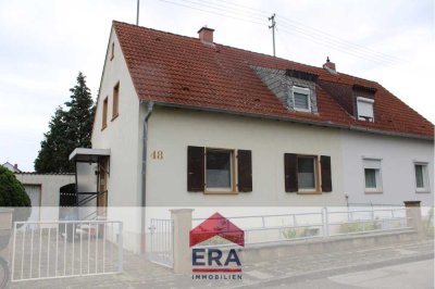 Familienfreundliche Doppelhaushälfte mit Garage und Garten in Ludwigshafen-Maudach - zu vermieten!
