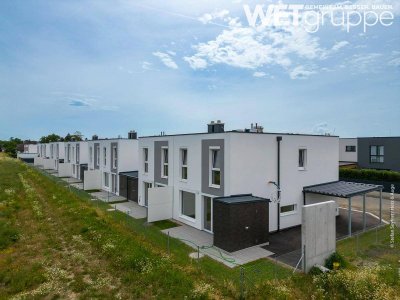 Absdorf | Geförderte Doppelhaushälfte in Miete mit Kaufoption | Top 4 | EG+OG mit Garten