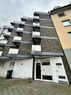 Charmantes Wohnen in Flingern-Nord: Stilvolles 1 Zimmer Appartement mit ca. 25 m² und Großen Balkon