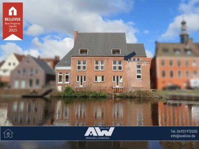 Wohnen am Wasser - Sanierte Oberwohnung in Emden!