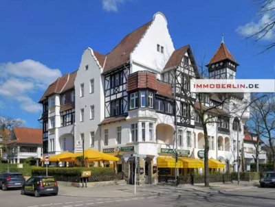 IMMOBERLIN.DE - Stilvolle Stuck-Altbauwohnung mit Südloggia nahe Mexikoplatz