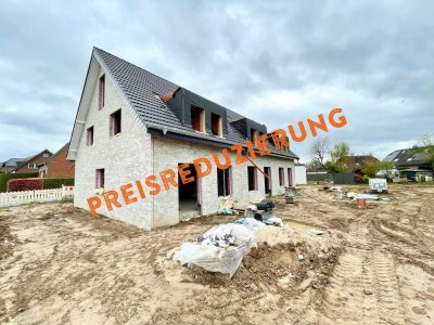 PREISREDUZIERUNG: Energiesparendes Neubau-Reihenendhaus (H6) im Rohbau in Wesel-Ginderich!
