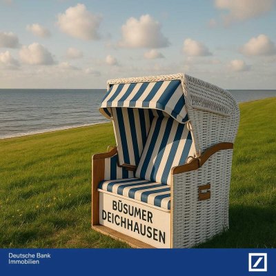 +++ Modernisierte und gemütliche Ferienwohnung in unmittelbarer Nordseenähe bei BÜSUM +++
