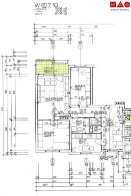 Einladende 3-Raumwohnung mit Loggia!