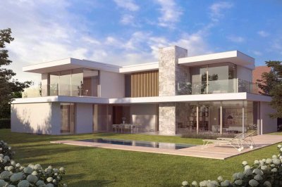 Exquisite Architekten-Villa in feinster Lage: Rohbau zur Ausgestaltung