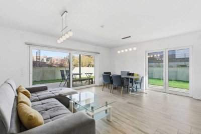 Exklusives Wohnen im Neubau: Barrierefrei mit Terrasse und privatem Gartensondernutzungsrecht!