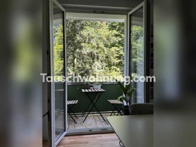 Tauschwohnung: Schöne 2 Zimmerwohnung mit Balkon direkt an der Lister Meile