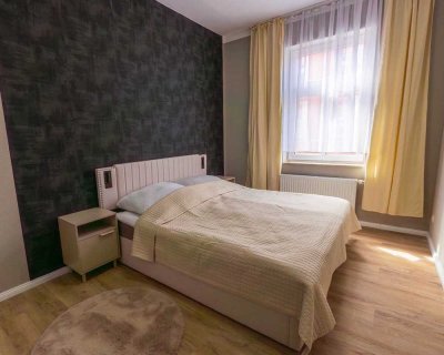 Möblierte 2-Zi.-Wohnung, Vollausstattung, Fernwärme – Schweriner Altstadt