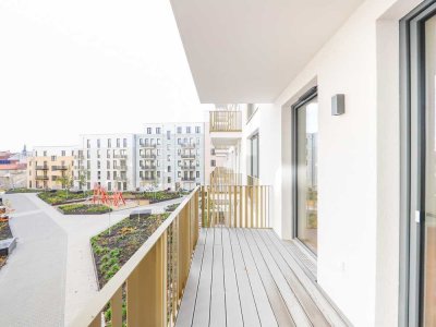Weitläufiges Wohnvergnügen mit sonnigem Balkon und moderner Einbauküche in Top-Lage