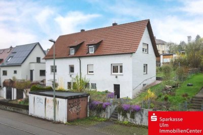 Seltene Gelegenheit am unteren Eselsberg – Doppelhaushälfte mit Potenzial in gefragter Lage von Ulm
