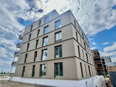 Top-Neubau: Moderne 2-Zimmer-Wohnung im Spinelli-Quartier mit TG