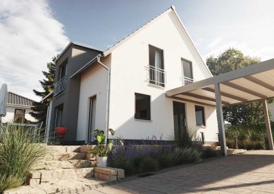 Modernes Neubau Stadthaus in Meerbusch – modern & familienfreundlich