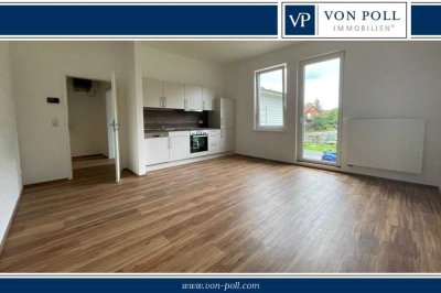Saniertes 1-Zimmer-Appartement mit 36 m² im EG  inkl. Einbauküche, zentrumsnah