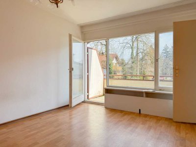 *** Gelegenheit *** 1-Zi.-Apartment in idyllischer Lage in Trudering ** sanierungsbedürftig ***
