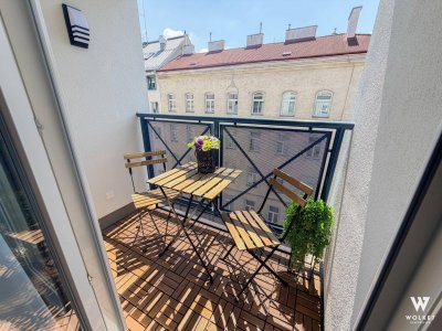 +++ Hochwertig sanierte &amp; möblierte 2-Zimmer-Wohnung inkl. Lift I Loggia mit ca. 3 m2 +++