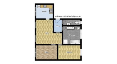 ProvFrei | Wohnen im Stadtzentrum - 85m² (renoviert!)