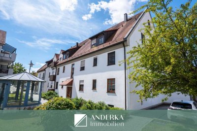 Mittendrin und doch ruhig: 3-Zimmer Dachgeschosswohnung mit idealer Lage in Leipheim!