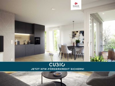 CUBIO | 3-Zi. Familienwohnung mit Loggia | 2. OG | EH40 | München-Aubing