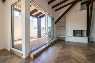 Erstbezug nach Sanierung - Penthouse in Gründerzeit-Juwel