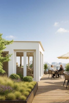 Saniertes Penthouse mit Altbaucharme und großer Dachterrasse in Berlin-Wilmersdorf