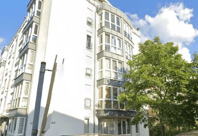 Moderne 1-Zimmer-Wohnung mit Balkon in Leipzig