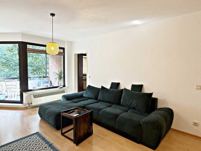 gut geschnittene zwei Zimmer Wohnung im Grünen