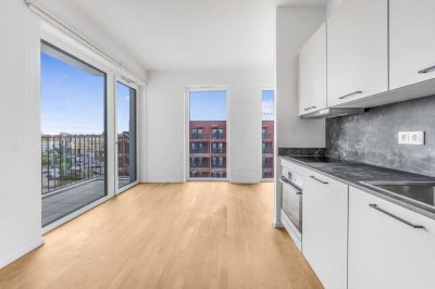 Smart Living im neuen Stadtquartier – Apartment mit Balkon