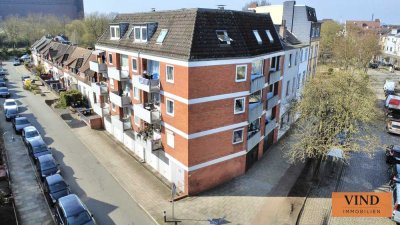Vermietet! Gut geschnittenes Appartement mit
Balkon in Gröpelingen!