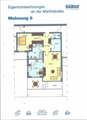 Exklusive, gepflegte 2-Zimmer-Wohnung mit gehobener Innenausstattung mit Einbauküche in Hamm