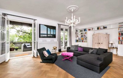 Eigentumswohnung über 3 Etagen mit Garage in Berlin-Grunewald