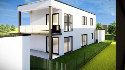 TOP! Haus mit Grundstück !! 5 u. 6. Haus zum SENSATIONSPREIS! in MATTIGHOFEN Stadt. Erstbezug, mit Carport und Garten in modernem Stil!