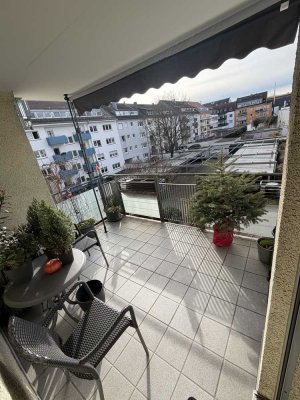 Helle 3-Zimmer Wohnung im 3. OG mit Balkon in Karlsruhe