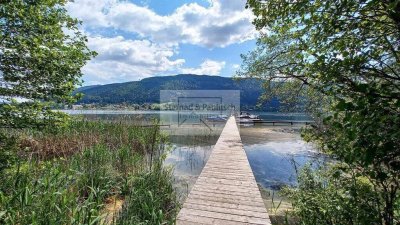 Exklusive Gartenwohnung mit privatem Seezugang |Hallenbad| Bodensdorf am Ossiacher See