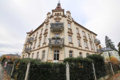Charmante 3-Zimmer-Wohnung mit Balkon in begehrter Lage von Radebeul
