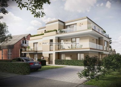 NEUBAU • Aachen - Laurensberg - ca. 67 m² Wohnung mit Terrassenfläche u. Gartenanteil